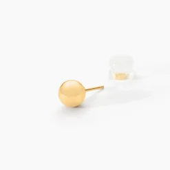 Histoire d'Or Boucles D'oreilles Puces Fidelia Boule Or Jaune Best