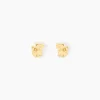 Histoire d'Or Boucles D'oreilles Puces Florenta Chat Or Jaune