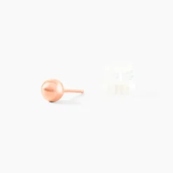 Histoire d'Or Boucles D'oreilles Puces Fidelia Boule or rose Outlet