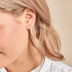 Histoire d'Or Boucles D'oreilles Puces Gemariah Or Jaune Diamant Synthétique Clearance