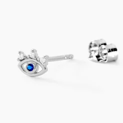 Histoire d'Or Boucles D'oreilles Puces Hina Argent Blanc Oxyde De Zirconium Hot