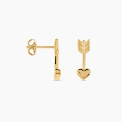 Histoire d'Or Boucles D'oreilles Puces Hannie Plaqué Or Jaune Online