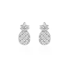 Histoire d'Or Boucles D'oreilles Puces Harold Argent Blanc Oxyde De Zirconium Hot