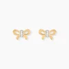 Histoire d'Or Boucles D'oreilles Puces Hisae Plaqué Or Jaune Oxyde De Zirconium Outlet