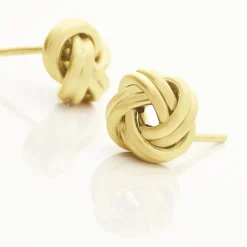 Histoire d'Or Boucles D'oreilles Puces Ilhame Nid Or Jaune