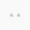 Histoire d'Or Boucles D'oreilles Puces Ina Argent Blanc Sale