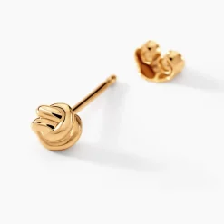 Histoire d'Or Boucles D'oreilles Puces Ismène Plaqué Or Doré Online