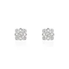 Histoire d'Or Boucles D'oreilles Puces Isia Argent Blanc Oxyde De Zirconium