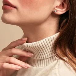 Histoire d'Or Boucles D'oreilles Puces Istoria Plaqué Or Jaune Pierre D'imitation plaqué or jaune pierre d'imitation turquoise Discount