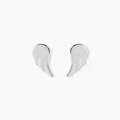 Histoire d'Or Boucles D'oreilles Puces Kayli Argent Blanc