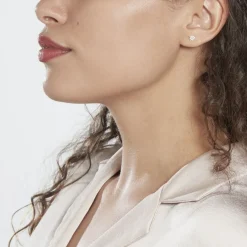 Histoire d'Or Boucles D'oreilles Puces Konstantsia Or Jaune Oxyde Online