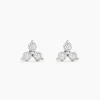 Histoire d'Or Boucles D'oreilles Puces Kam Or Jaune Diamant Clearance