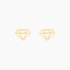 Histoire d'Or Boucles D'oreilles Puces Kais Or Jaune Online