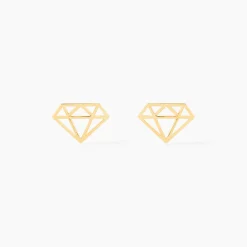 Histoire d'Or Boucles D'oreilles Puces Kais Or Jaune Online