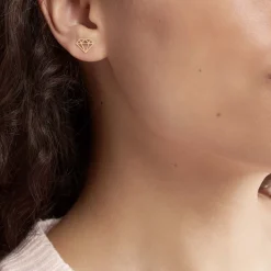 Histoire d'Or Boucles D'oreilles Puces Kais Or Jaune Online