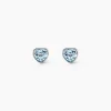 Histoire d'Or Boucles D'oreilles Puces Klodina Or Blanc Topaze Outlet