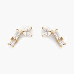 Histoire d'Or Boucles D'oreilles Puces Lizaveta Or Jaune Oxyde De Zirconium Online