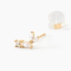 Histoire d'Or Boucles D'oreilles Puces Lizaveta Or Jaune Oxyde De Zirconium Online