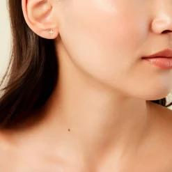 Histoire d'Or Boucles D'Oreilles Puces Lavonne Or Jaune Hot