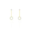 Histoire d'Or Boucles D'oreilles Puces Lim Or Jaune Sale
