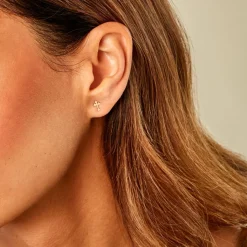 Histoire d'Or Boucles D'Oreilles Puces Lavonne Or Jaune Best