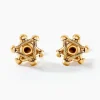 Histoire d'Or Boucles D'oreilles Puces Leonidas Or Jaune Best