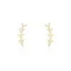 Histoire d'Or Boucles D'oreilles Puces Ligeia Or Jaune Oxyde De Zirconium Outlet