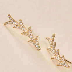 Histoire d'Or Boucles D'oreilles Puces Ligeia Or Jaune Oxyde De Zirconium Outlet