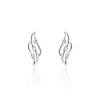 Histoire d'Or Boucles D'oreilles Puces Marnie Or Blanc Diamant Discount