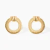 Histoire d'Or Boucles D'oreilles Puces Martela Or Jaune New