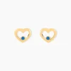 Histoire d'Or Boucles D'oreilles Puces Martella Or Jaune Saphir Discount