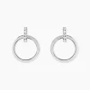 Histoire d'Or Boucles D'oreilles Puces Melissande Or Blanc Diamant Online