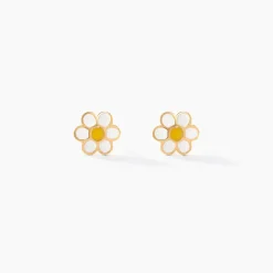 Histoire d'Or Boucles D'oreilles Puces Marigold Or Jaune New