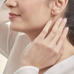 Histoire d'Or Boucles D'oreilles Puces Mureille Or Jaune Oxyde De Zirconium Clearance