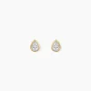 Histoire d'Or Boucles D'Oreilles Puces Mon 1Er Diamant Or Jaune Diamant Sale