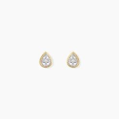 Histoire d'Or Boucles D'Oreilles Puces Mon 1Er Diamant Or Jaune Diamant Sale