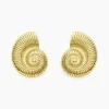 Histoire d'Or Boucles D'oreilles Puces Mermaid Acier Jaune Online