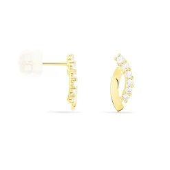 Histoire d'Or Boucles D'oreilles Puces Marlyatou Or Jaune Oxyde De Zirconium Online
