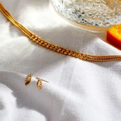 Histoire d'Or Boucles D'oreilles Puces Marlyatou Or Jaune Oxyde De Zirconium Online