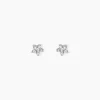 Histoire d'Or Boucles D'oreilles Puces Meriame Argent Blanc Oxyde De Zirconium Outlet