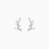 Histoire d'Or Boucles D'oreilles Puces Milda Argent Blanc Oxyde De Zirconium Online