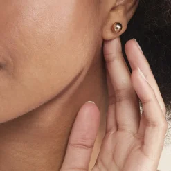 Histoire d'Or Boucles D'oreilles Puces Nohraae Plaqué Or Jaune Best