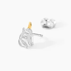 Histoire d'Or Boucles D'Oreilles Puces Or Jaune