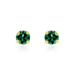 Histoire d'Or Boucles D'oreilles Puces De Zirconium or jaune oxyde Online