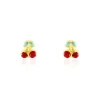 Histoire d'Or Boucles D'oreilles Puces Or Jaune Helicie Email Outlet