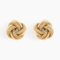 Histoire d'Or Boucles D'oreilles Puces Or Jaune Guermana Outlet