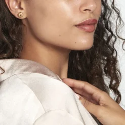 Histoire d'Or Boucles D'oreilles Puces Or Jaune Guermana Outlet