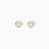 Histoire d'Or Boucles D'oreilles Puces Or Jaune Festuca Oxydes De Zirconium Sale