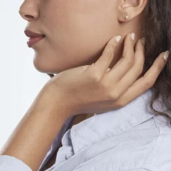 Histoire d'Or Boucles D'oreilles Puces Or Jaune Fergus Perle De Culture Oxyde