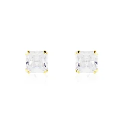 Histoire d'Or Boucles D'oreilles Puces Or Jaune Doreen Oxydes De Zirconium or jaune oxyde Clearance